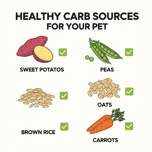 信息图:宠物的健康碳水化合物来源