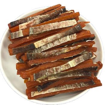 Customizable Organic Meat Strips for Dog & Cat Skin Coat Care Original Cut Dried Salmon Rich Nutrients Food Safe