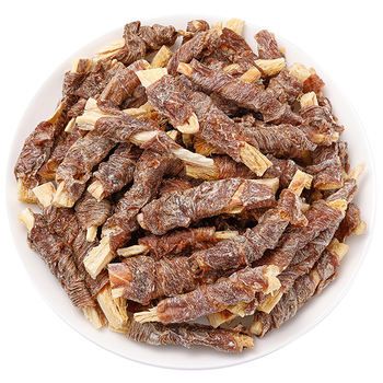 High Quality Customizable Organic Duck-Wrapped Pollack Pet Treats Meat-Based High-Protein Dog Rewards Natural Nutrition