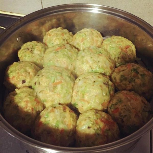 超赞的狗狗蔬菜包的做法