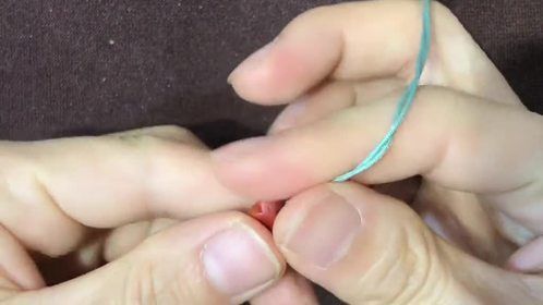 独特邪修吊坠编绳教程,手工达人必学技巧!