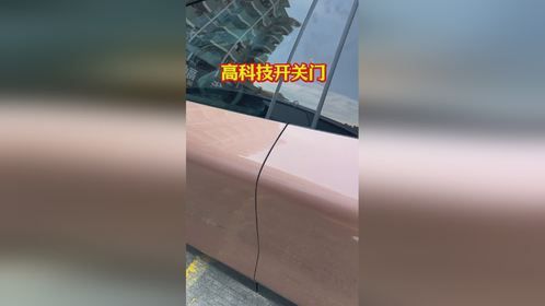 现在的高科技连门把手都省了[呲牙][呲牙]