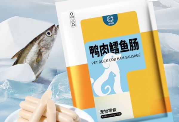 宠物零食分享丨宠有圈鸭肉鳕鱼肠:科学配比,均衡营养不偏科