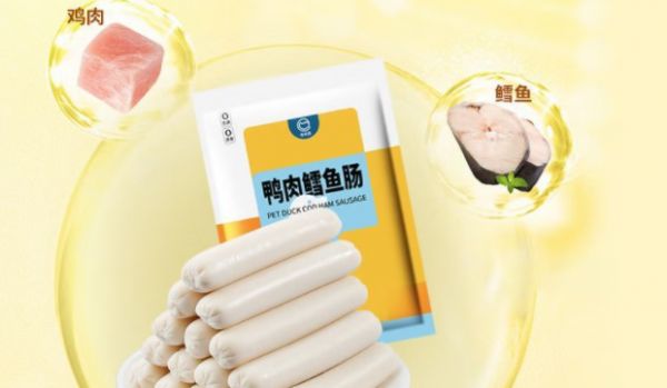 宠物零食分享丨宠有圈鸭肉鳕鱼肠:科学配比,均衡营养不偏科