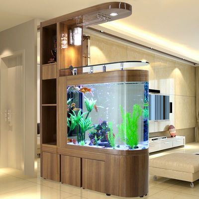 金龙鱼鱼缸背景墙效果图(金龙鱼鱼缸背景墙文化寓意,鱼缸背景墙设计原则详解) 水族百科 第5张