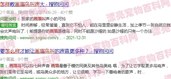 如何训练画眉鸟开笼叫 - 如何训练画眉鸟叫口多-第2张图片-漂亮宠物百科网