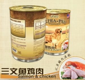 优爵三文鱼鸡肉罐头