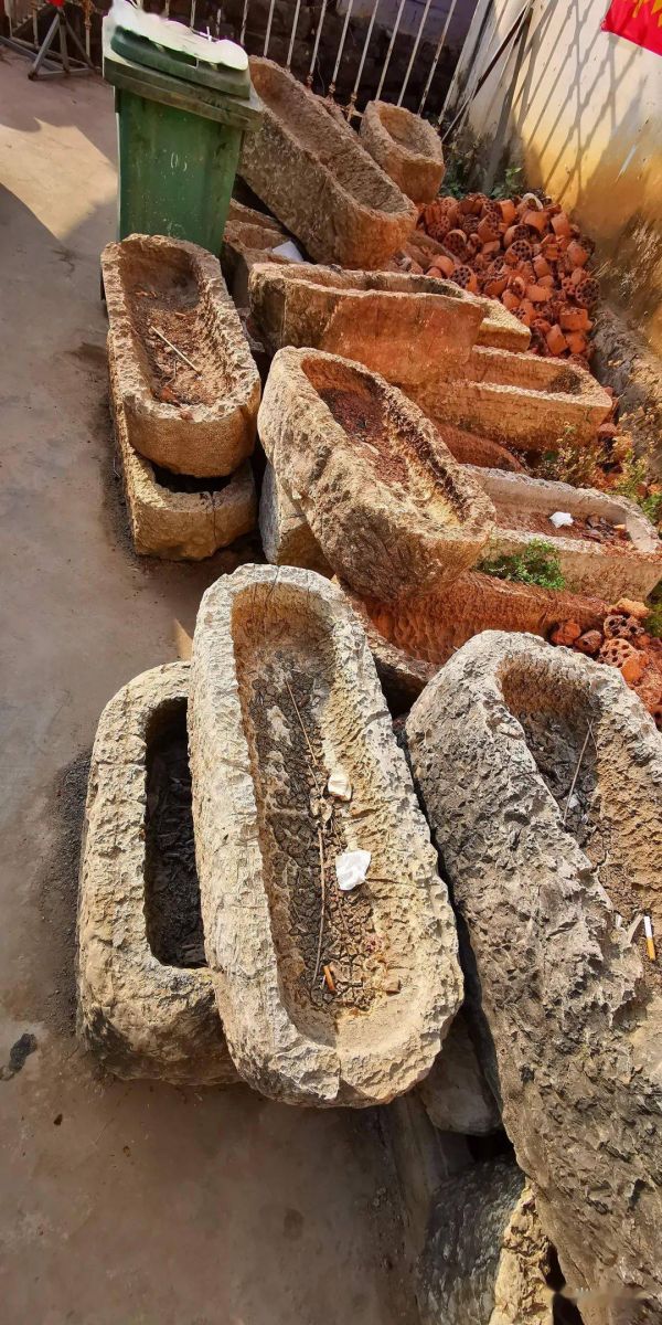 【石痴】2021年第019期 古董石猪槽