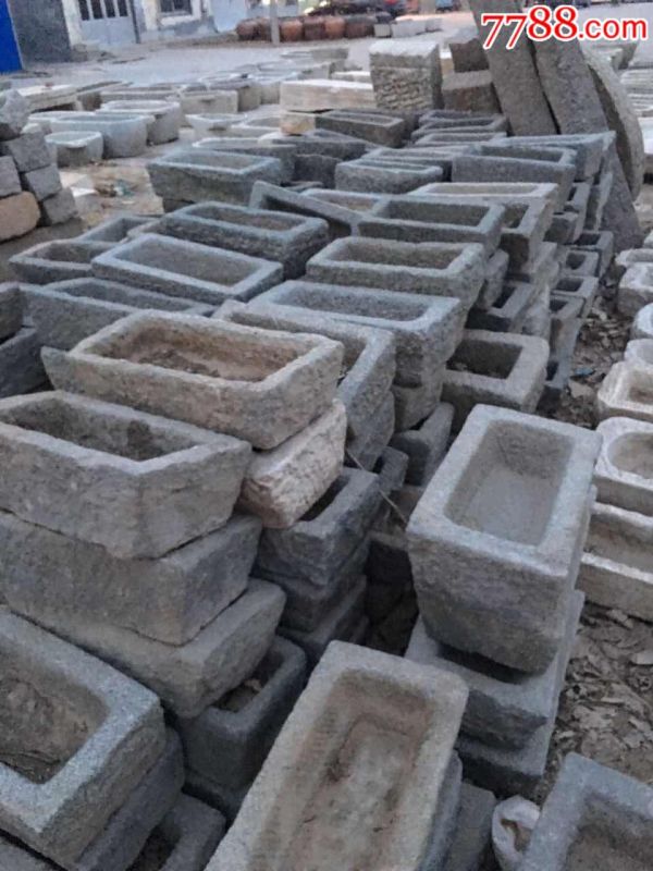 青石猪槽,包老完整