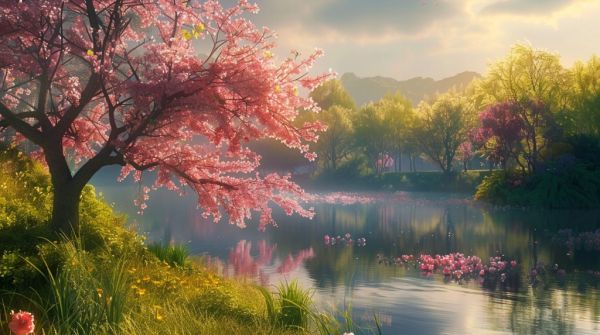 春季开红花的植物有哪些？不同场景下的热门选择与养护技巧