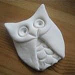 粘土手工制作猫头鹰
