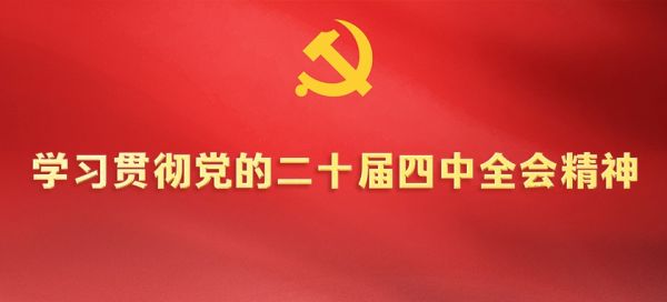 学习贯彻党的二十届四中全会精神