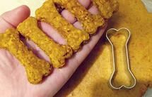 宠物饼干—胡萝卜牛肉燕麦零食饼干～