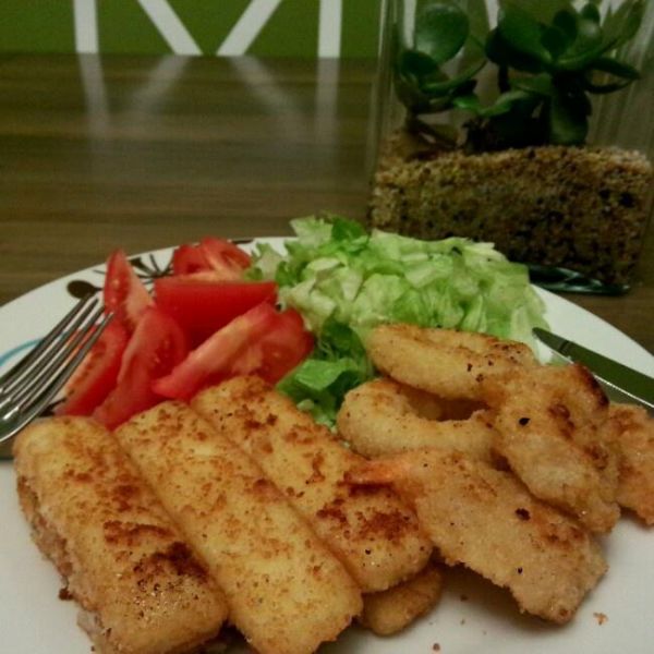 鱼和蔬菜的做法