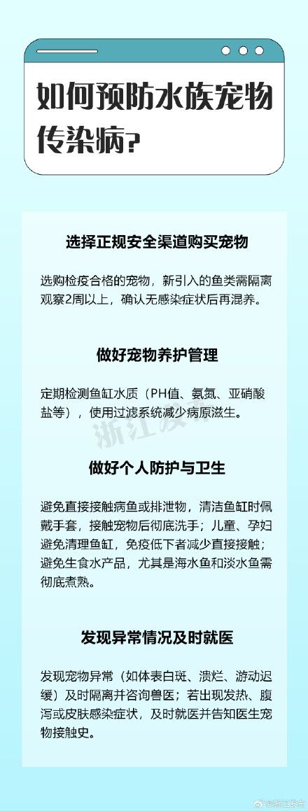 警惕!水生宠物可能传播疾病,防护措施要做好