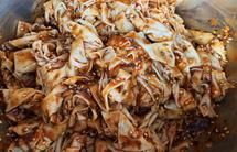 老式拌豆皮（小时候的味道）