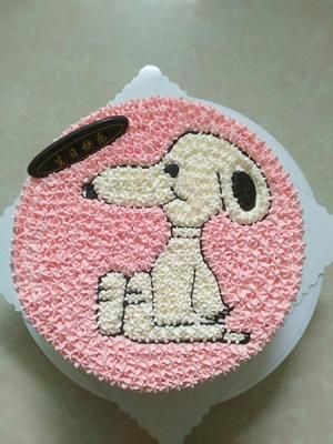 卡通小狗蛋糕的做法 步骤5