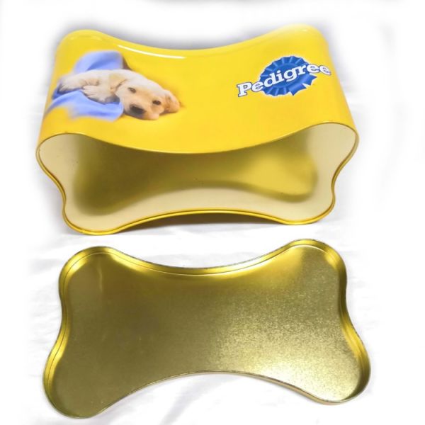 马口铁宠物狗粮铁罐鱼饲料包装铁罐宠物饲料包装铁盒龙鱼饲料铁罐