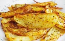 简单美味烤薯角