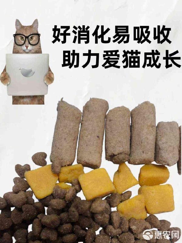 成猫幼猫添加生骨肉益生菌三文鱼油厂家直销诚招全国代理商