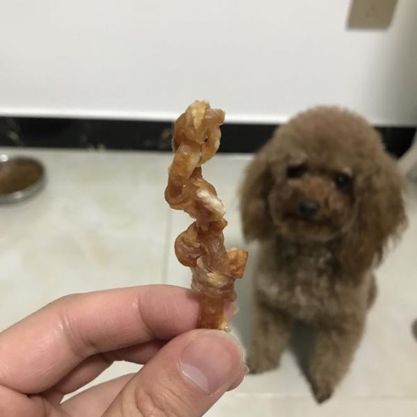 狗狗零食-猪皮磨牙棒的做法