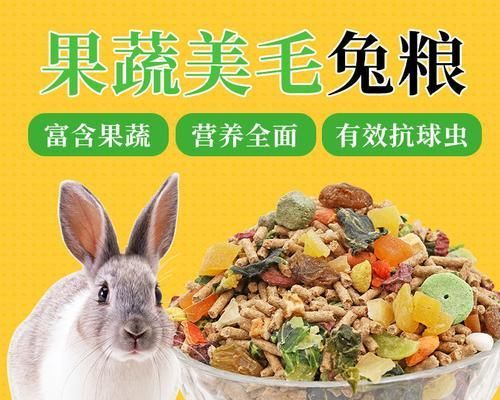 兔子营养补充的重要性及方法（正确选择兔粮、合理补充营养品、科学喂食蔬果保持兔子健康）