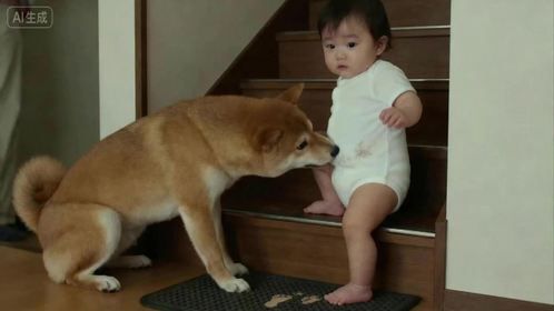 妈妈命令狗狗别让宝宝上2楼，下一秒狗狗的动作，爸妈都笑喷了