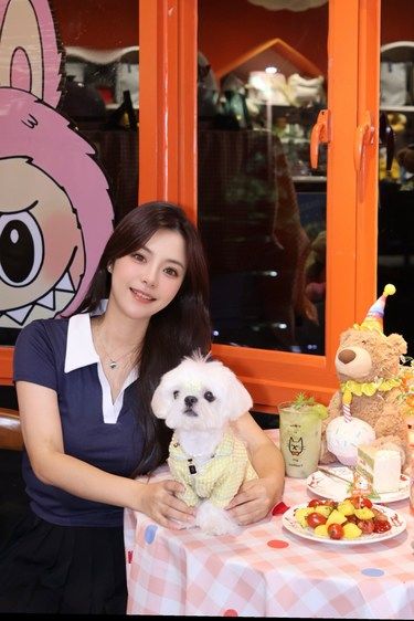 被小狗治愈日记这家店的狗狗好好rua啊！