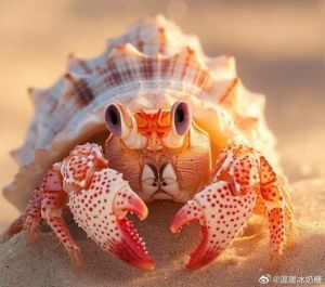 寄居蟹属于爬宠吗_新手友好！独特寄居蟹，好养又解压，超萌桌面宠