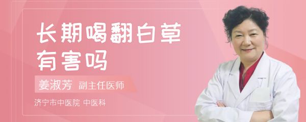 长期喝翻白草有害吗