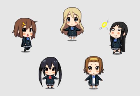 轻音少女桌面宠物