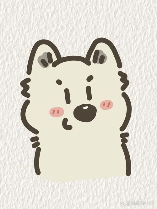 零基础简笔画呆萌小狗
