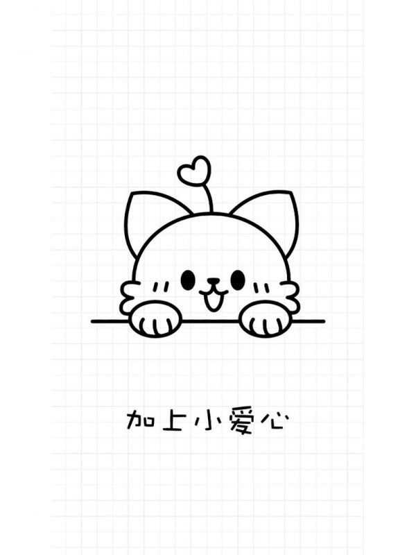 简笔画可爱小狗柯基超可爱简笔画小狗柯基超简单一看就会