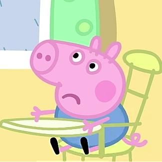 小猪乔治头像可爱图片 小猪佩奇乔治专属头像