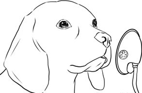 宽松面罩吸氧示意图