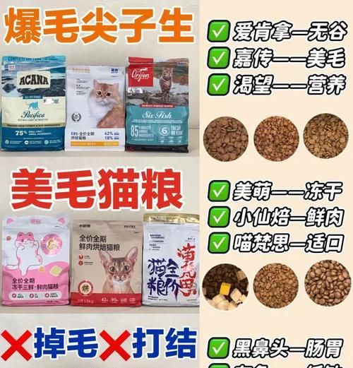 消化猫毛的猫粮叫什么牌子？哪些猫粮有助于消化猫毛？
