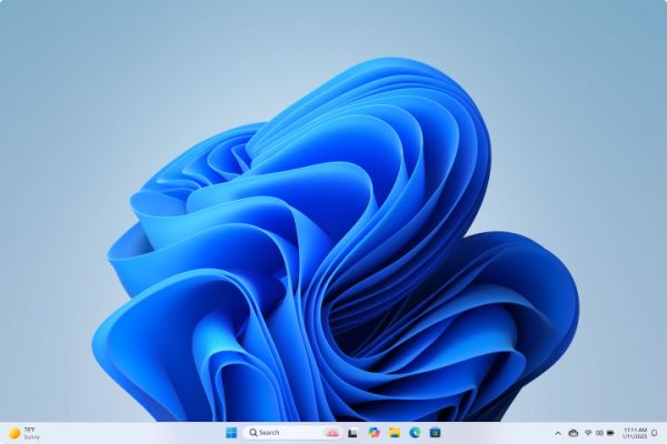 Screenshot of light mode in Windows 11.