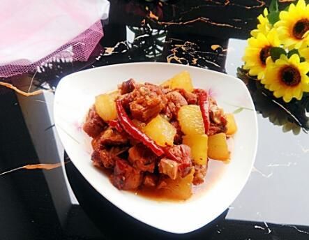 保护肾功能食谱腊鸭烧冬瓜