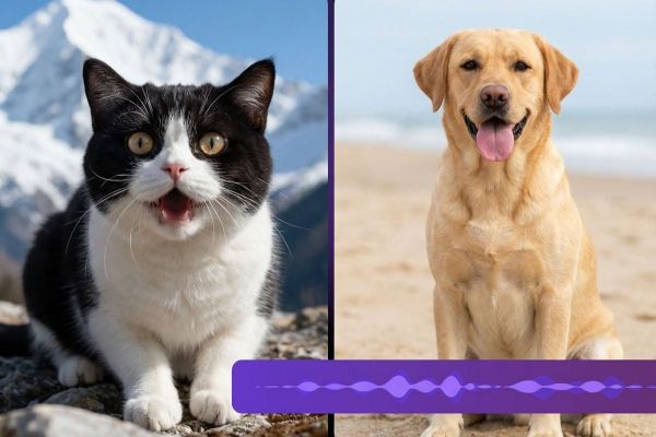 短视频系列的会说话的宠物AI内容创意