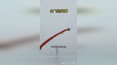 会飞的风筝，原来是这个原理