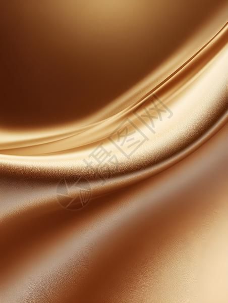棕色丝绸的质感高清图片