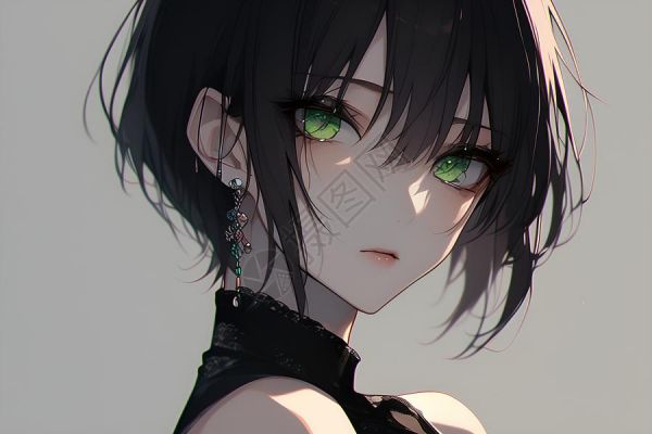 动漫风格的可爱女孩高清图片