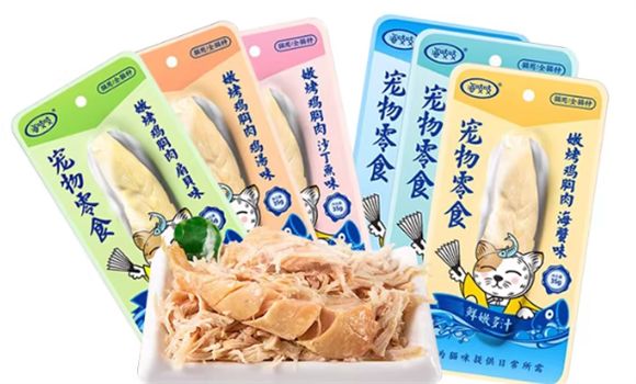 挑食猫咪吃什么零食好呢?海吱吱嫩烤鸡胸肉解锁喂养新答案