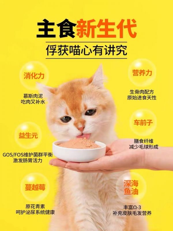 猫咪零食猫咪主食罐头
