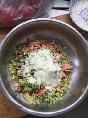 三文鱼狗粮自制的做法 步骤4