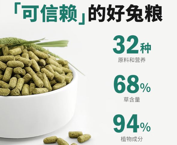 为什么很多铲屎官选择源物派兔粮？科学配方是关键