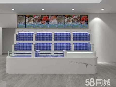 海鲜池制作安装·宠物用品食品出售，大型海鲜池定做，养殖缸鱼池海鲜缸 高档酒店观赏鱼缸