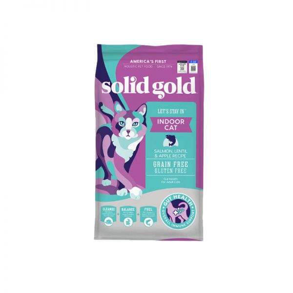 solid gold 素力高 Let's stay in系列 去毛球室内猫全阶段猫粮