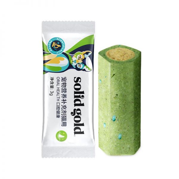 素力高【新品试用】猫咪冻干洁齿棒磨牙棒抑菌除臭清洁口腔宠物零食