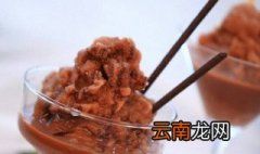 巧克力冰沙家常做法 夏天的最爱